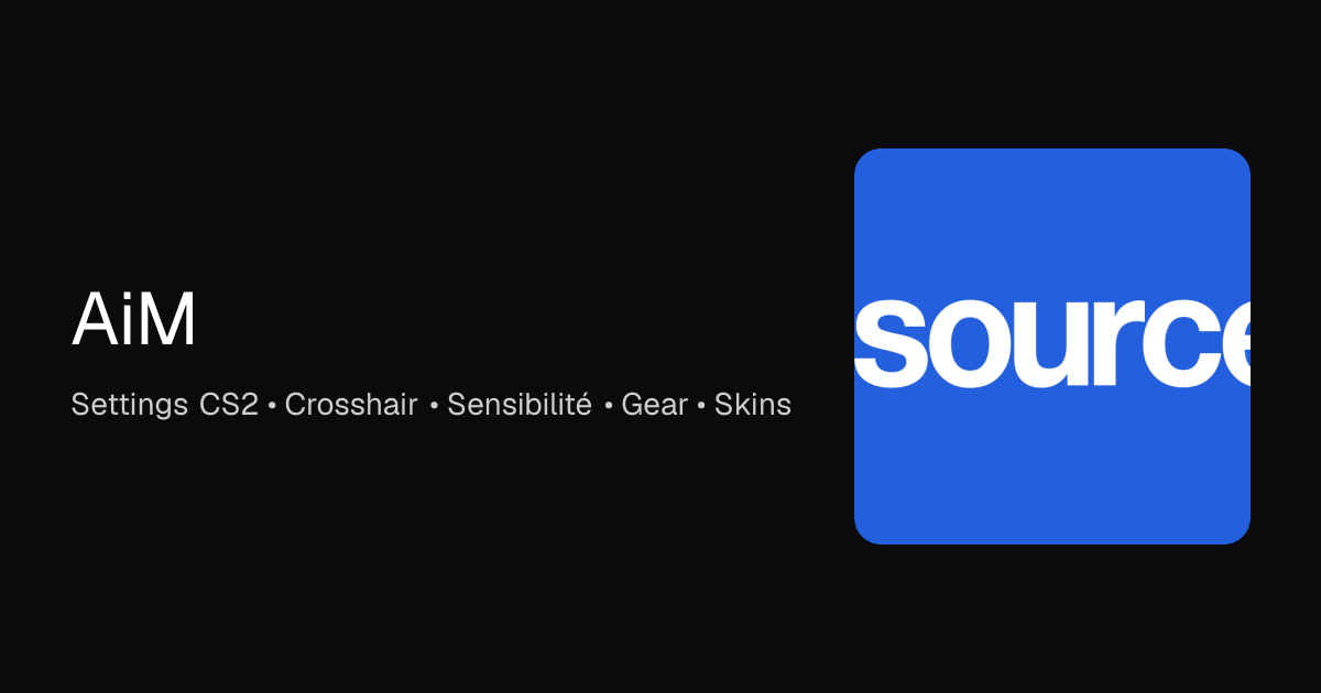 'AiM (British player)' Profil CS2 - La Source